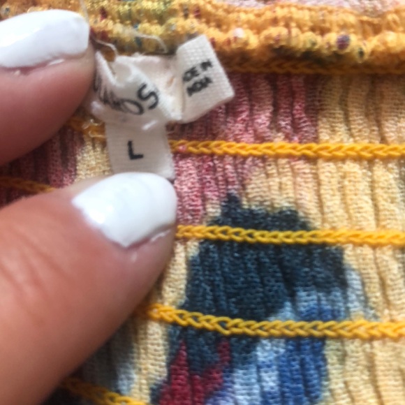 Tularosa Ava floral set — pants and tube top - Picture 6 of 8